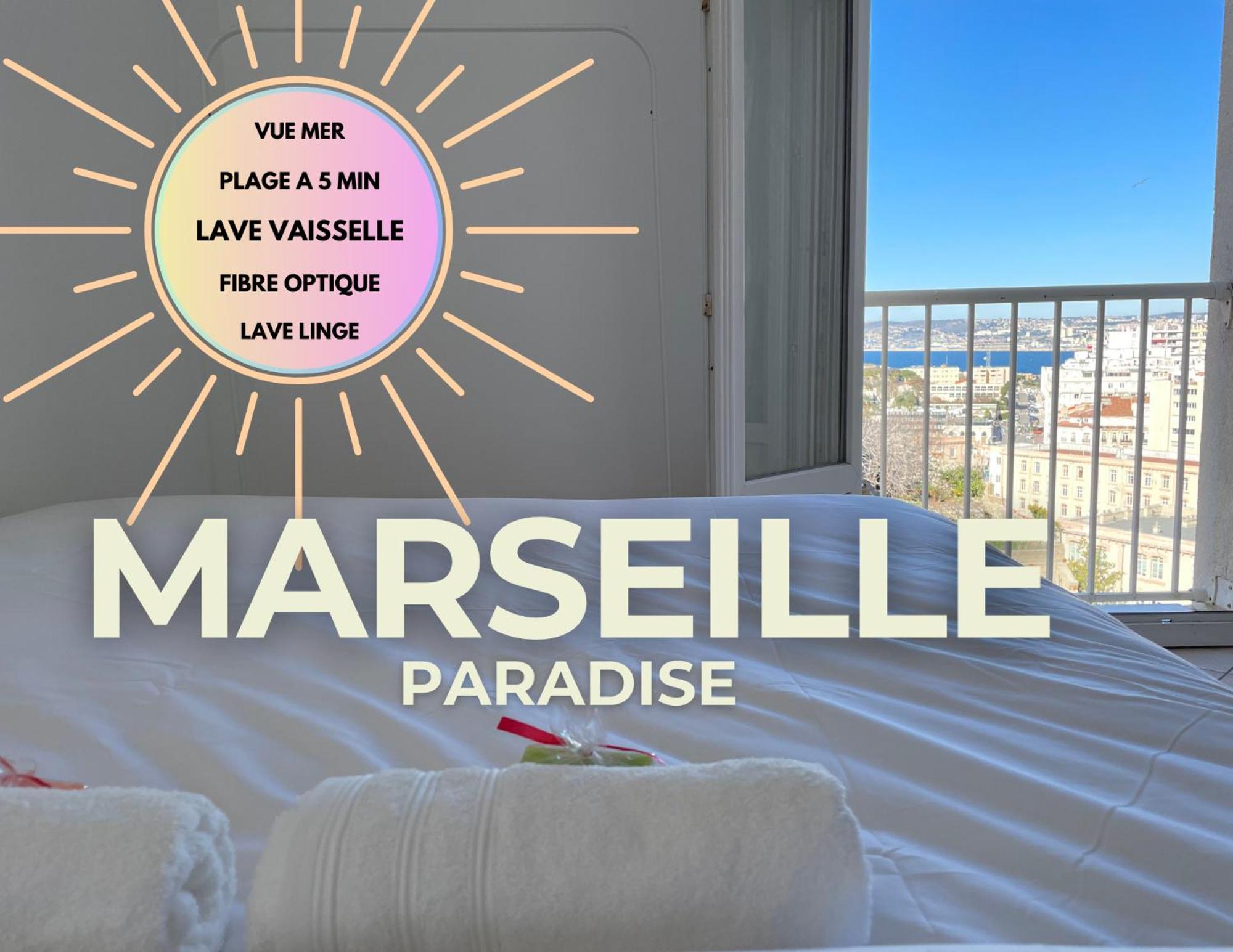 Vue Mer - Proches Plages - Wifi - Deux * Marseille